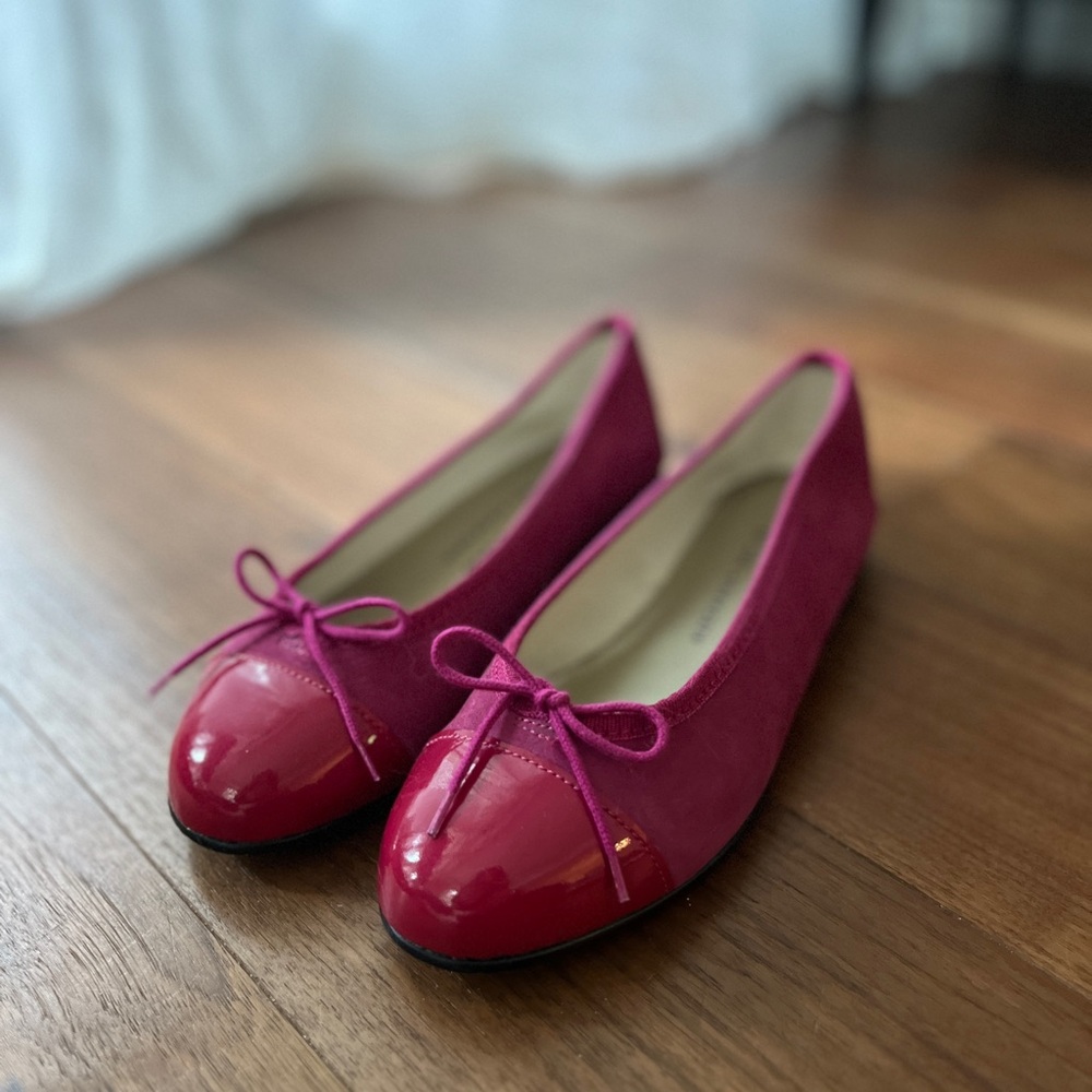 Hot Pink Ballet Flats